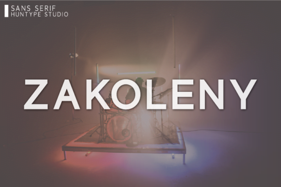 Zakoleny Font