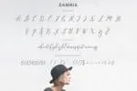Zambia Script Font