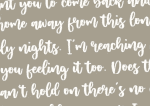 Zambrota YH - Modern Calligraphy Font