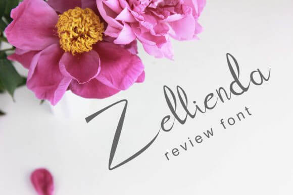 Zellienda Font