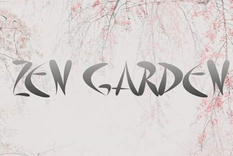Zen Garden Font