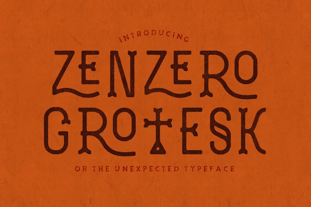 Zenzero Grotesk Font