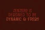 Zenzero Grotesk Font