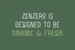 Zenzero Grotesk Sans Font