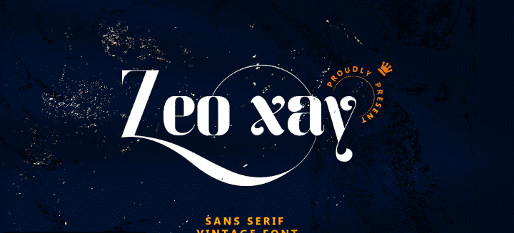 Zeo xay Font Family