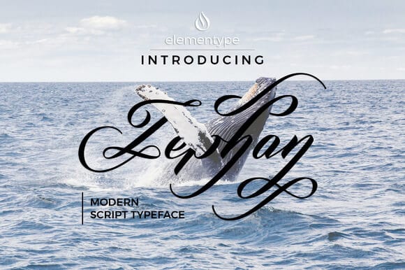 Zephan Antebras Free Font