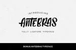 Zephan Antebras Free Font