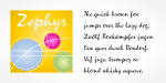 Zephyr Font