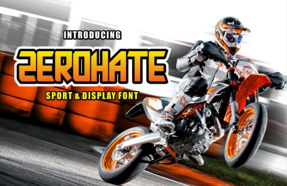 Zerohate Font