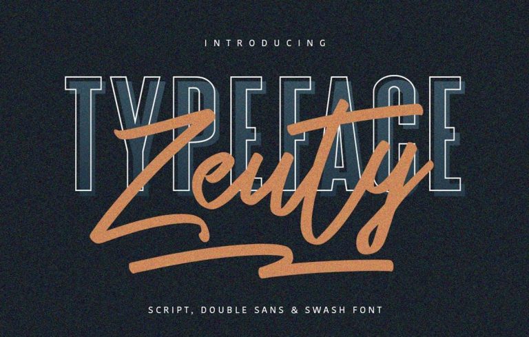 Zeuty Font Collection Font Free Download