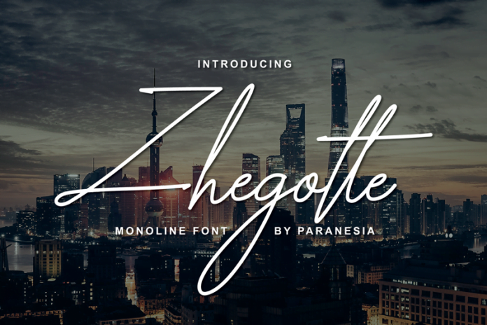Zhegotte Font