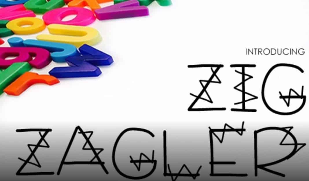 Zig Zagler Font