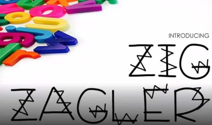 Zig Zagler Font