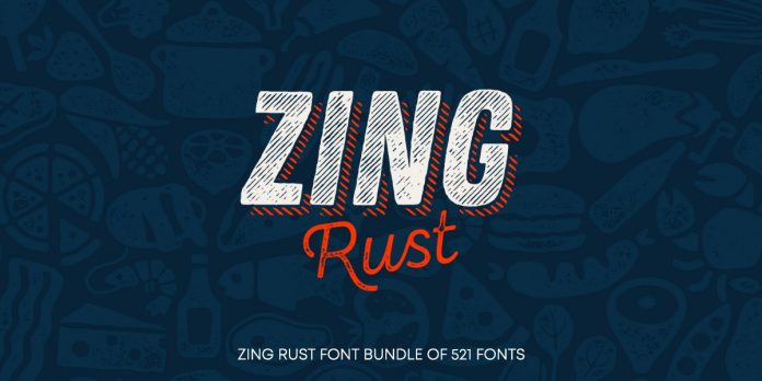 Zing Rust Font Bundle Cyrillic