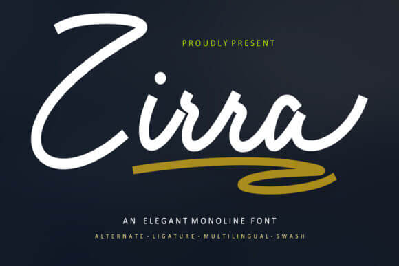 Zirra Font