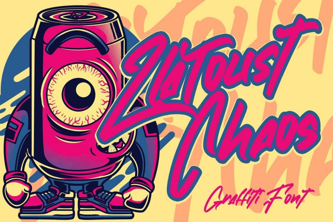 Zlatoust Chaos Graffiti Font
