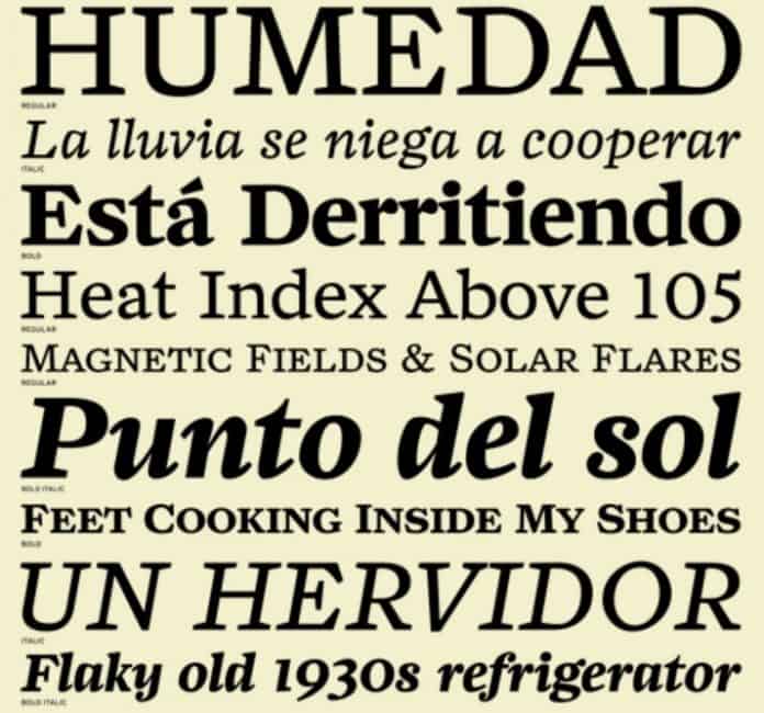 Zocalo family Font