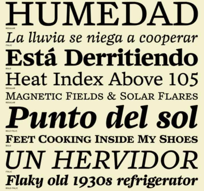 Zocalo family Font