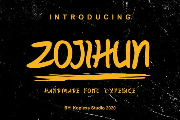 Zojihun Font