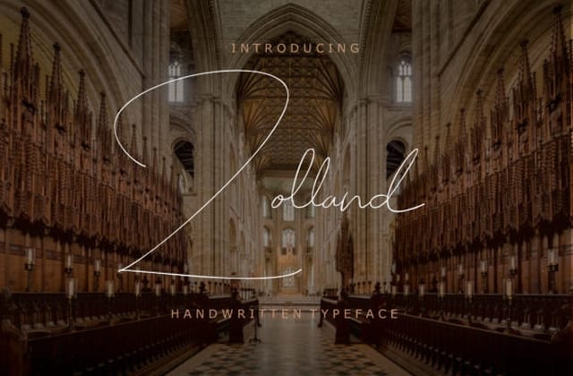 Zolland Font