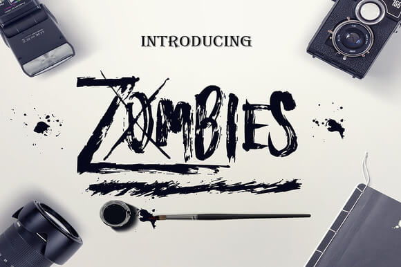 Zombies Font