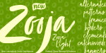 Zooja Script Font