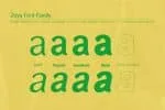 Zoya Font