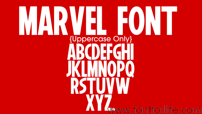Marvel Font