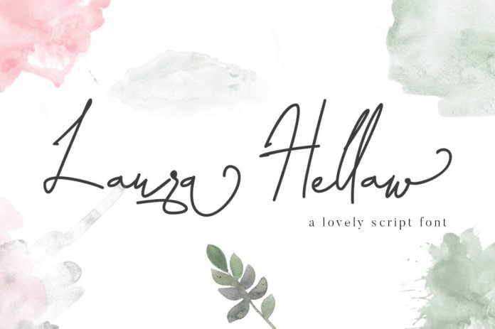 Laura Hellaw Script Font