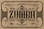 Zumba-Bonus Font