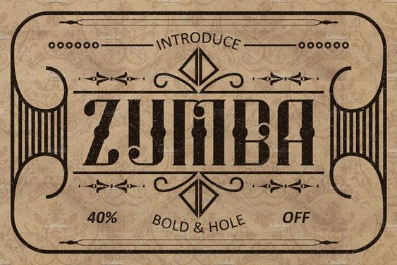 Zumba Font