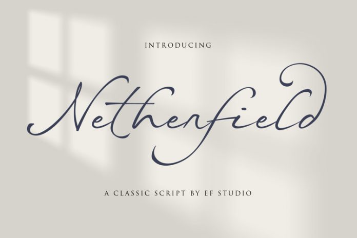 Netherfield - A Classic Script Font