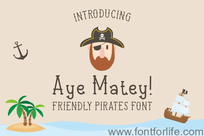 Aye Matey Font