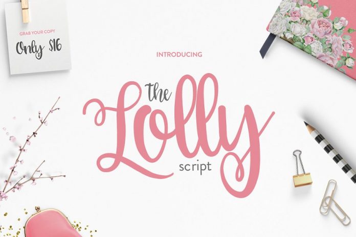 The Lolly Script Font