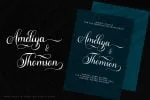 Montheylin-Calligraphy Font