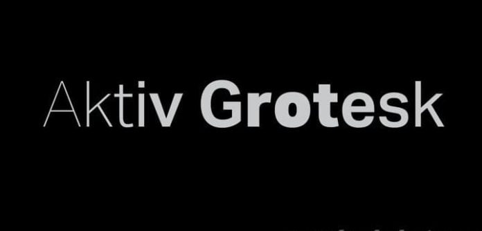 Aktiv Grotesk Font