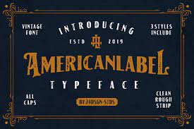 american-label Font