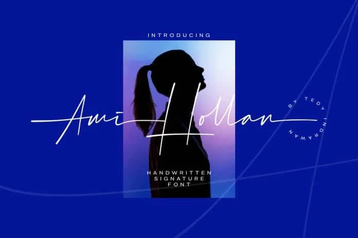 Ami Hollan Font