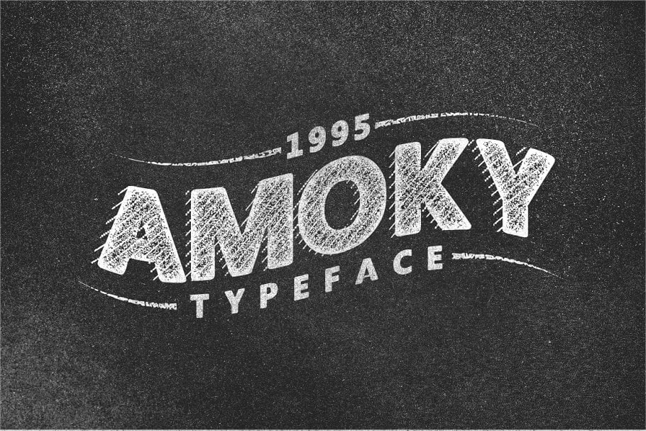 Amoky Typeface Amoky Typeface