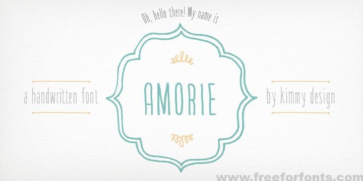 Amorie Font Free Download