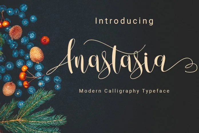 Anastasia Script Font