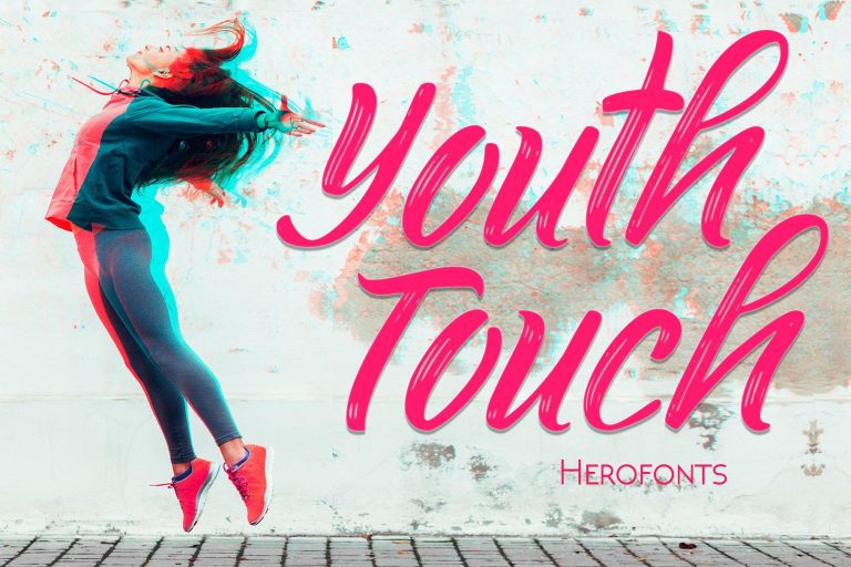 Youth Touch Script Font Free Download