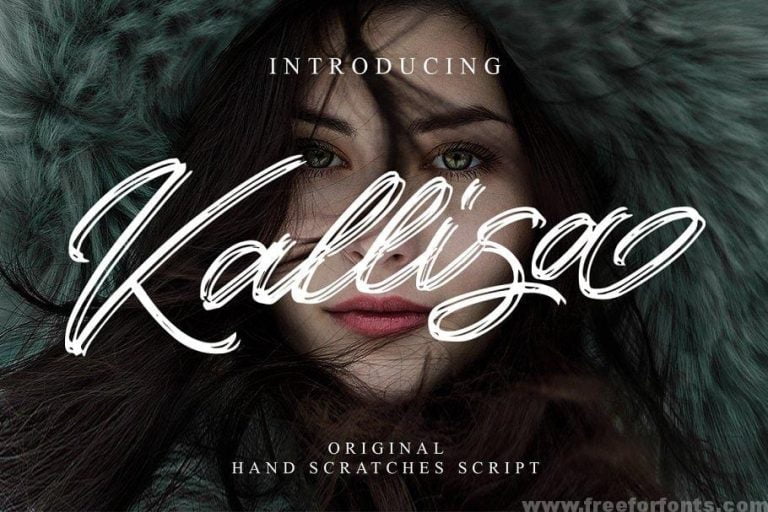 Kallisa Script Font Free Download