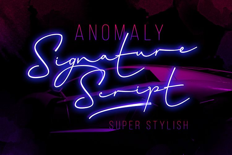 Anomaly Font