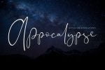 Appocalypse Signature Font