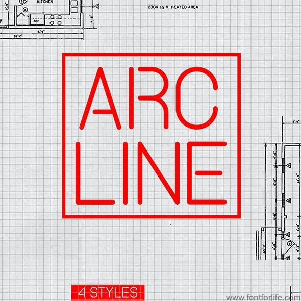 Arcline Font
