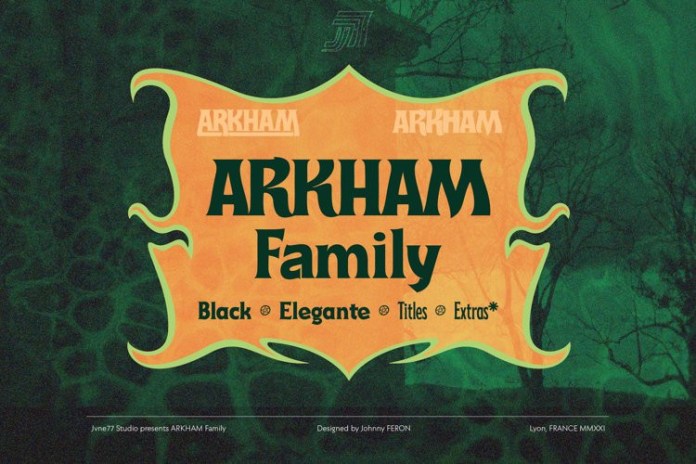 Arkham Font