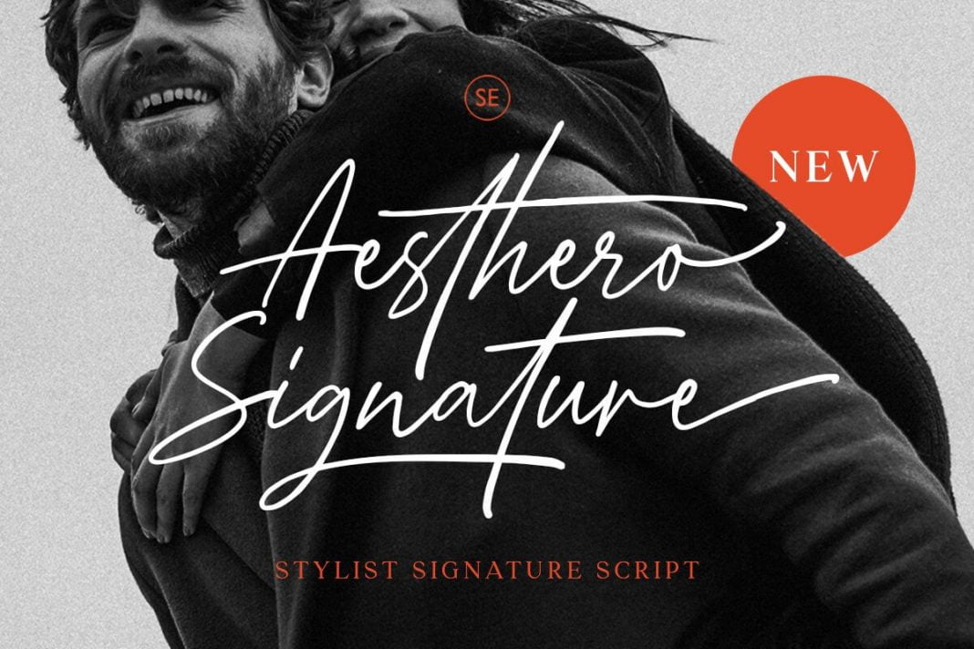 Aesthero - Stylish Signature Script
