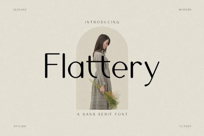 Flattery Font
