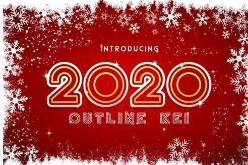 2020 Font